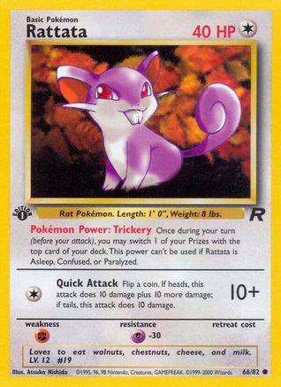 Rattata 066  - Unlimited Team Rocket - Common
