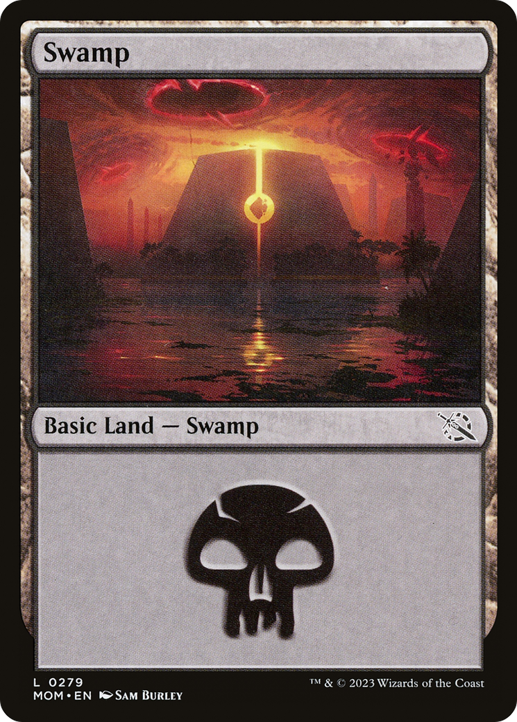 Swamp (MOM-279) - March of the Machine Foil
