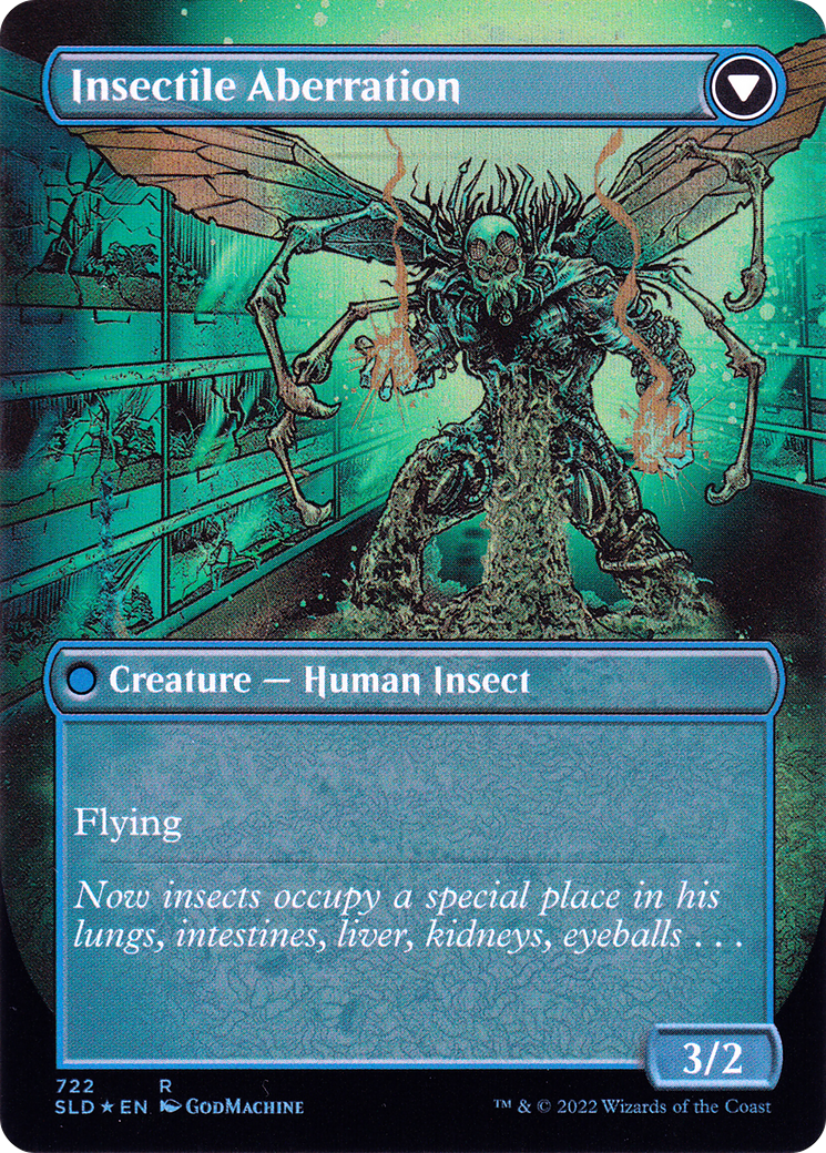 Delver of Secrets (722) (SLD-722) - Secret Lair Drop (Borderless) Foil