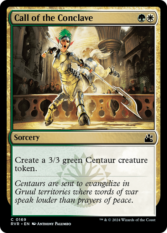 Call of the Conclave (RVR-169) - Ravnica Remastered Foil