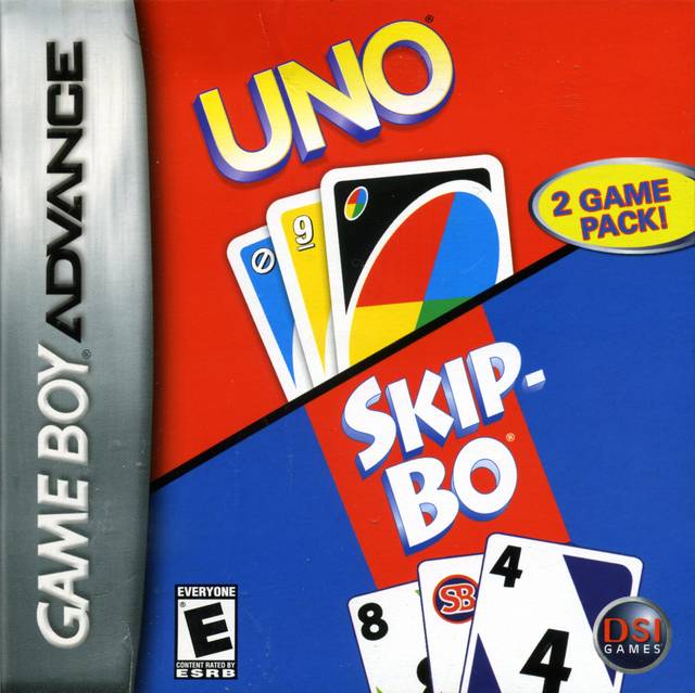 Uno / Skip-Bo - Game Boy Advance (GBA)