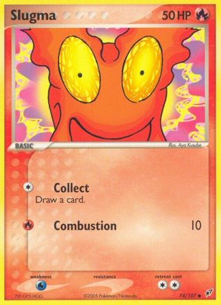Slugma 074/107  Deoxys - Common