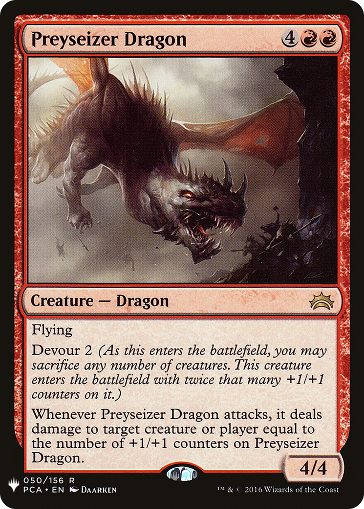 Preyseizer Dragon (LIST-050/156) - The List