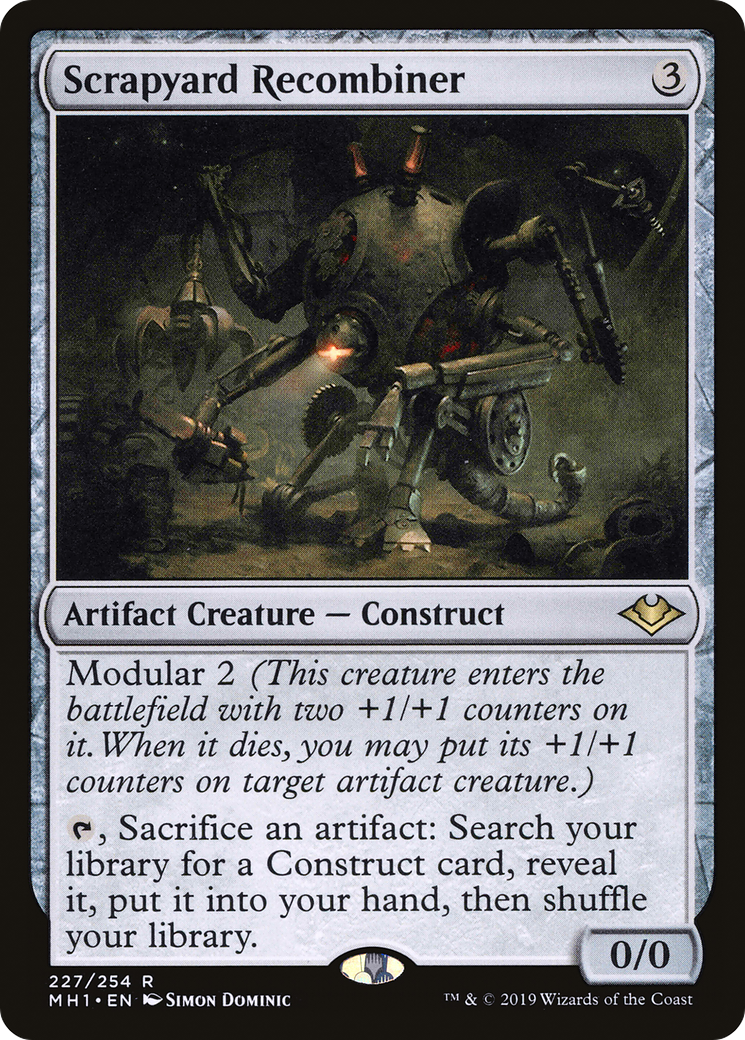 Scrapyard Recombiner (MH1-227) - Modern Horizons Foil