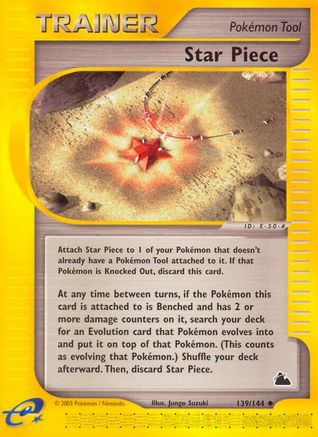 Star Piece  - Reverse Holofoil Skyridge - Uncommon