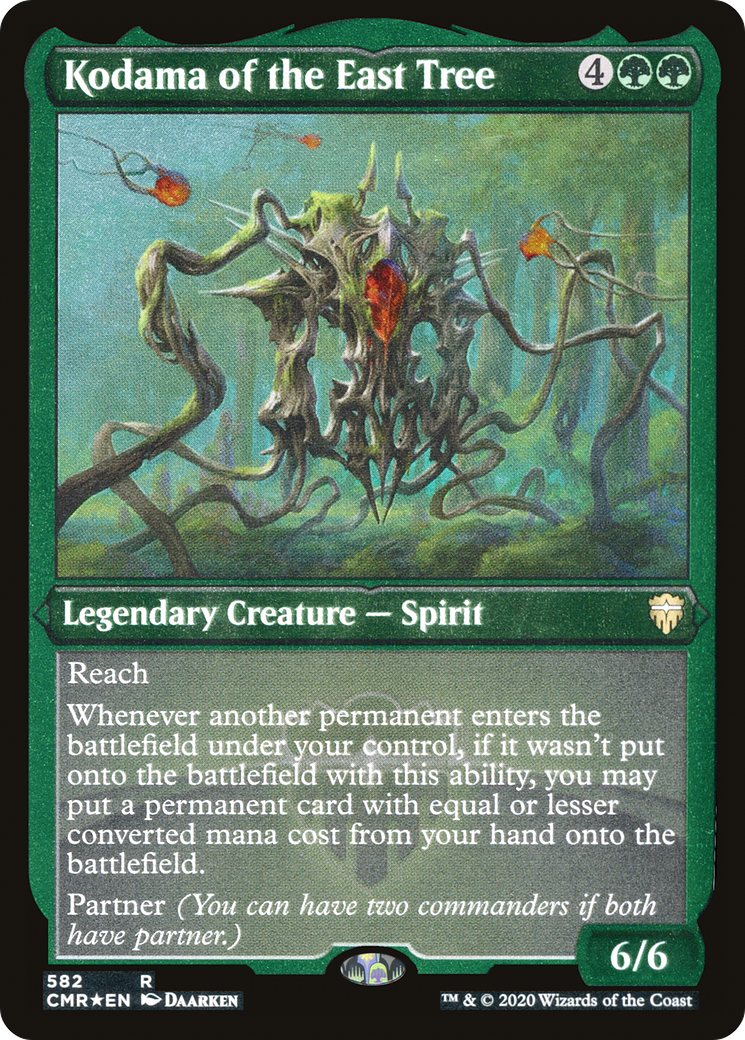 Kodama of the East Tree (CMR-582) - Commander Legends Foil