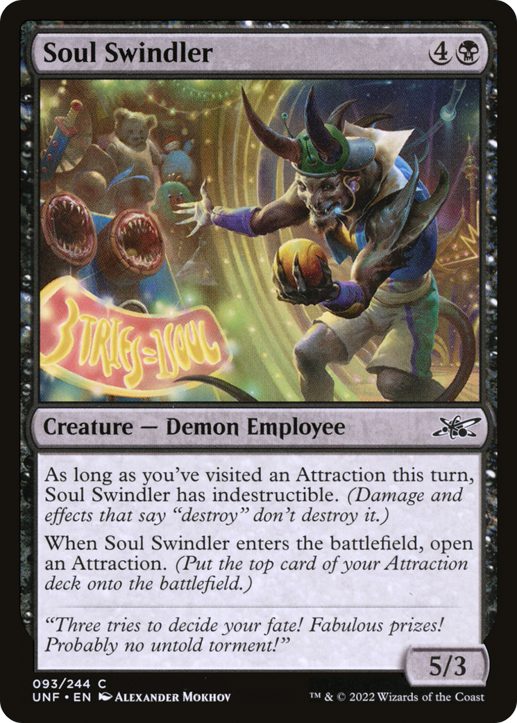 Soul Swindler (UNF-093) - Unfinity
