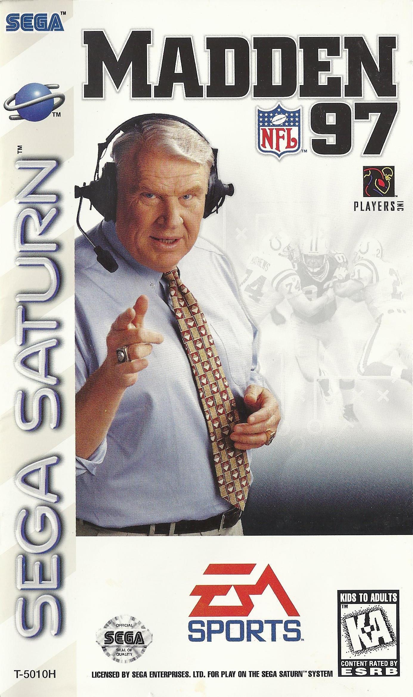 Madden NFL 97 - Sega Saturn