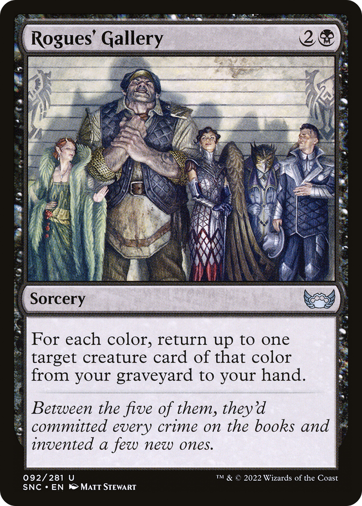 Rogues' Gallery (SNC-092) - Streets of New Capenna Foil
