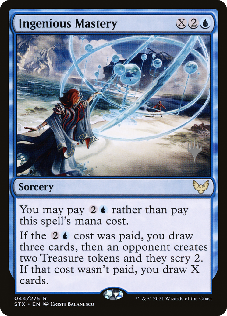 Ingenious Mastery (PPSTX-044) - Strixhaven: School of Mages Promos