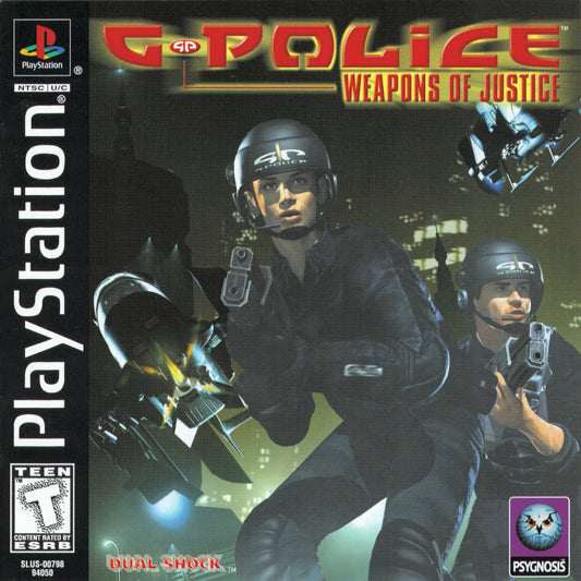 G-Police: Weapons of Justice - PlayStation (PS1)
