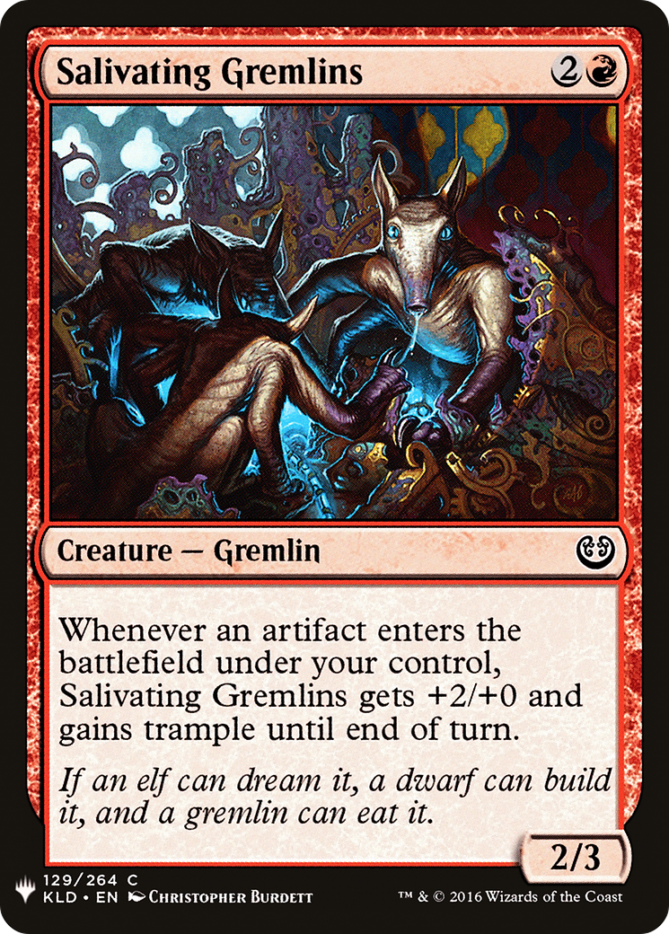 Salivating Gremlins (LIST-129) - The List