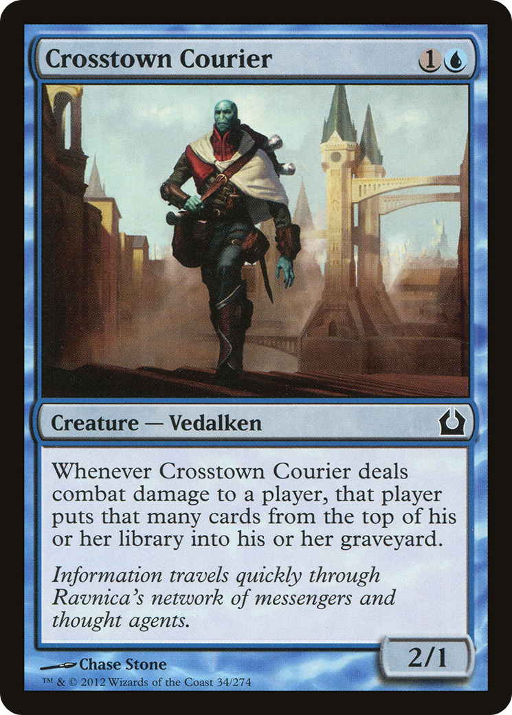 Crosstown Courier (RTR-034) - Return to Ravnica Foil