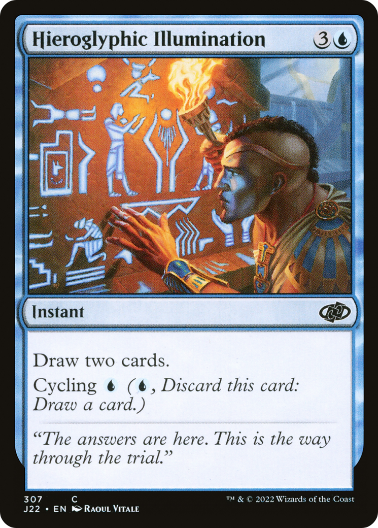 Hieroglyphic Illumination (J22-307) - Jumpstart 2022