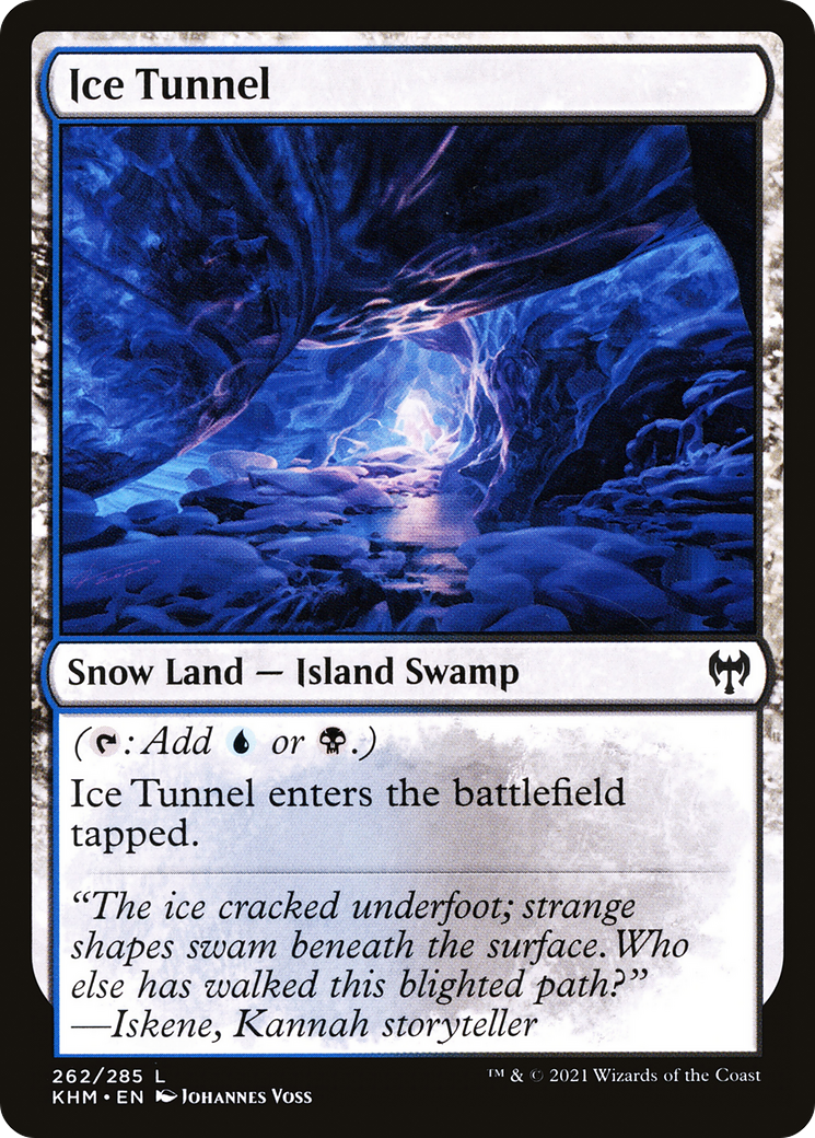 Ice Tunnel (KHM-262) - Kaldheim: (snow)