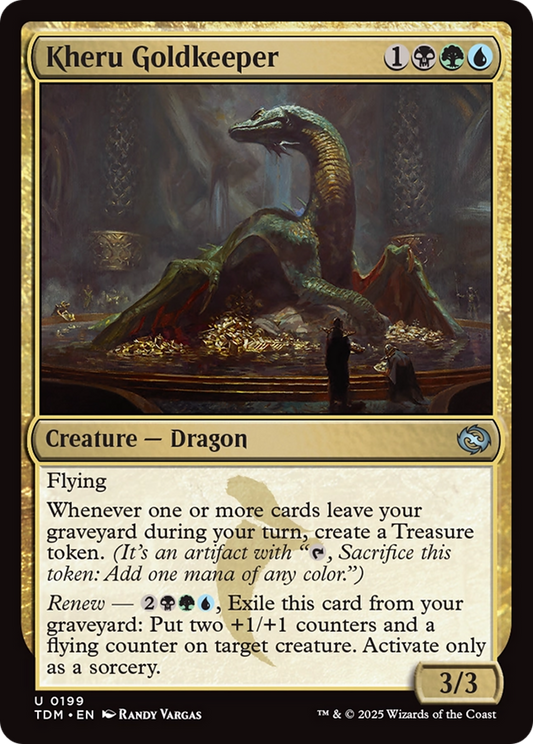 Kheru Goldkeeper (TDM-199) - Tarkir: Dragonstorm