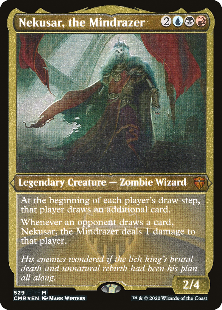 Nekusar, the Mindrazer (CMR-529) - Commander Legends Foil