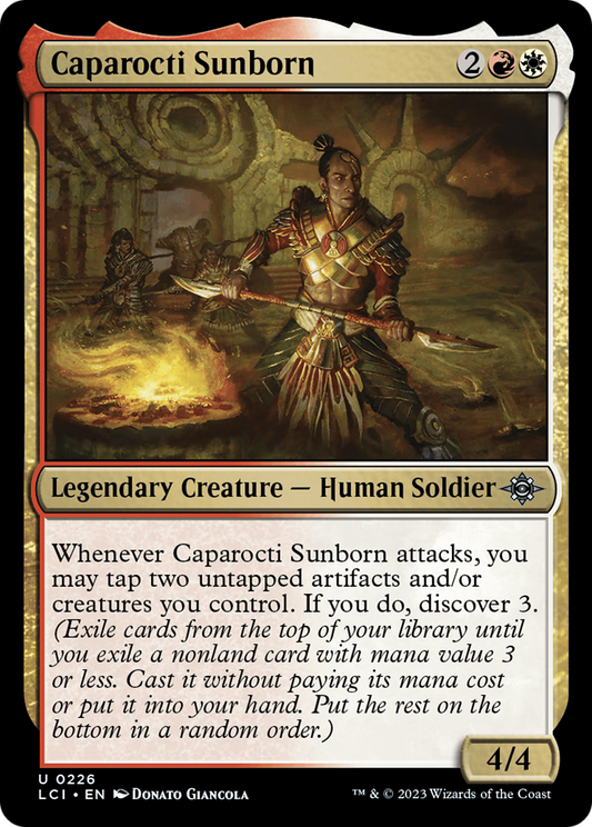 Caparocti Sunborn (LCI-226) - The Lost Caverns of Ixalan
