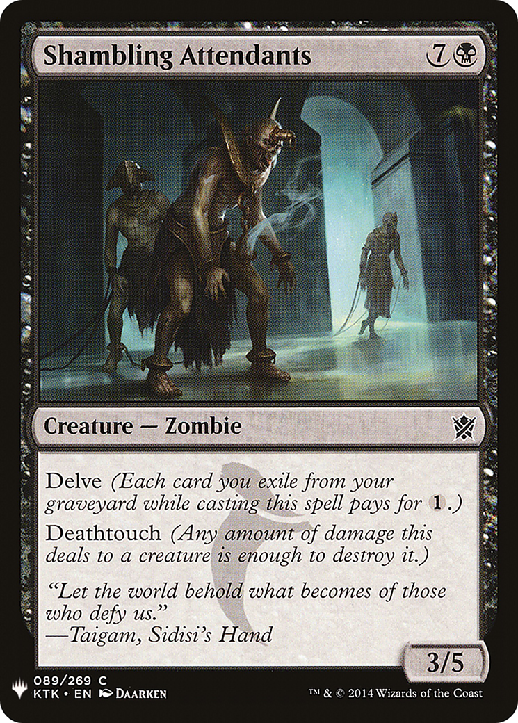 Shambling Attendants (LIST-089) - The List
