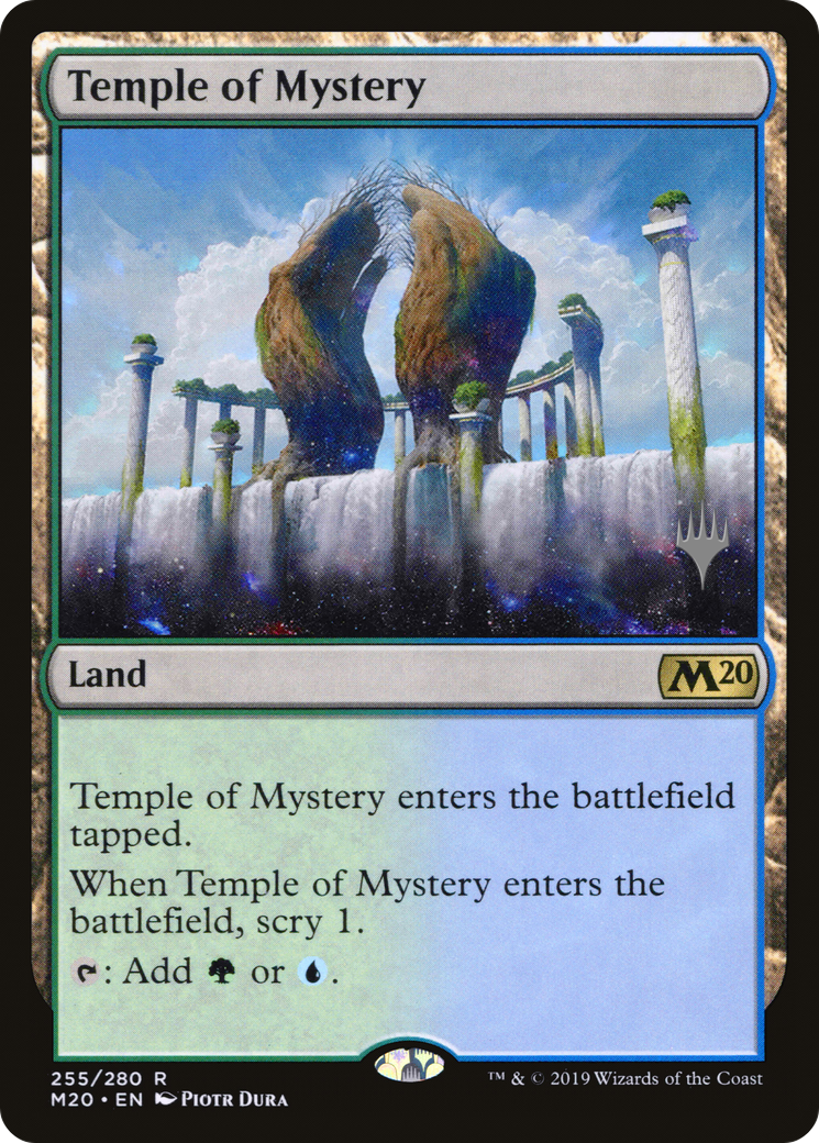 Temple of Mystery (PPM20-255) - Core Set 2020 Promos
