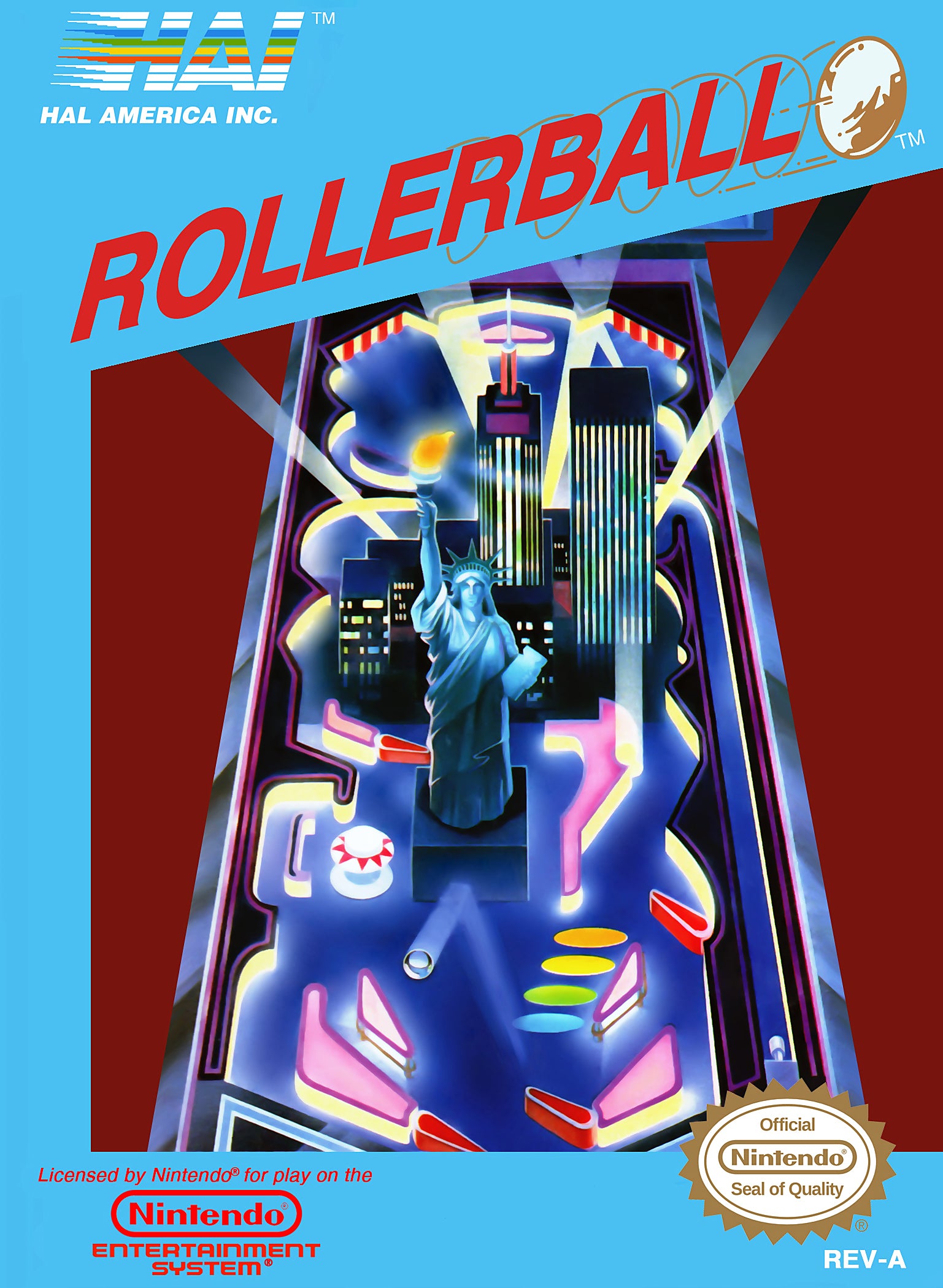 Rollerball - Nintendo (NES)