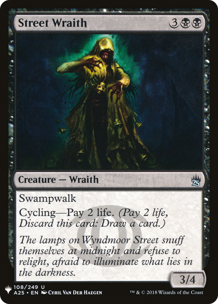 Street Wraith (LIST-108) - The List