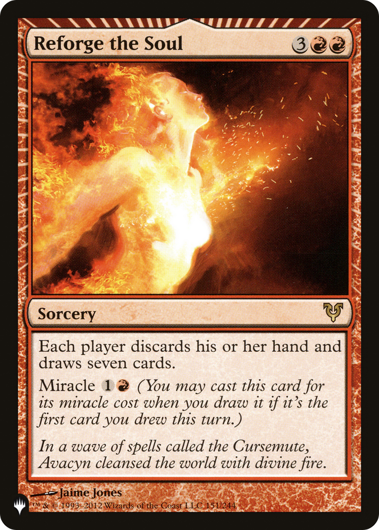 Reforge the Soul (LIST-151/244) - The List: (miracle)