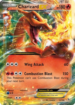 Charizard EX (12) 012  - Holofoil XY  Flashfire - Ultra Rare