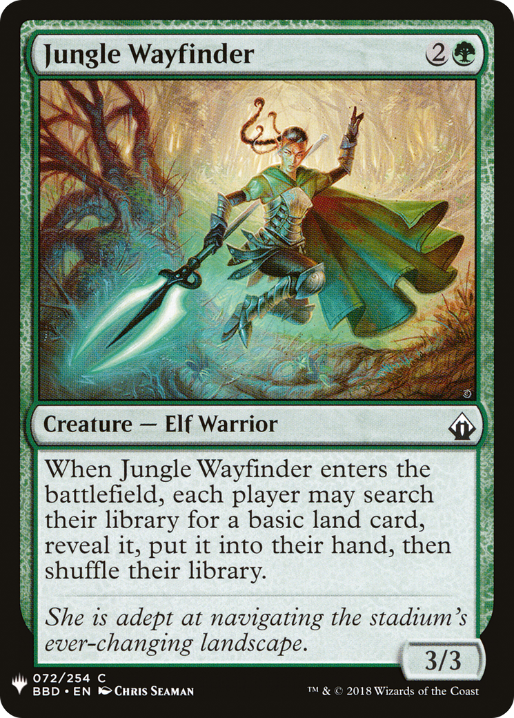 Jungle Wayfinder (LIST-BBD-72) - The List