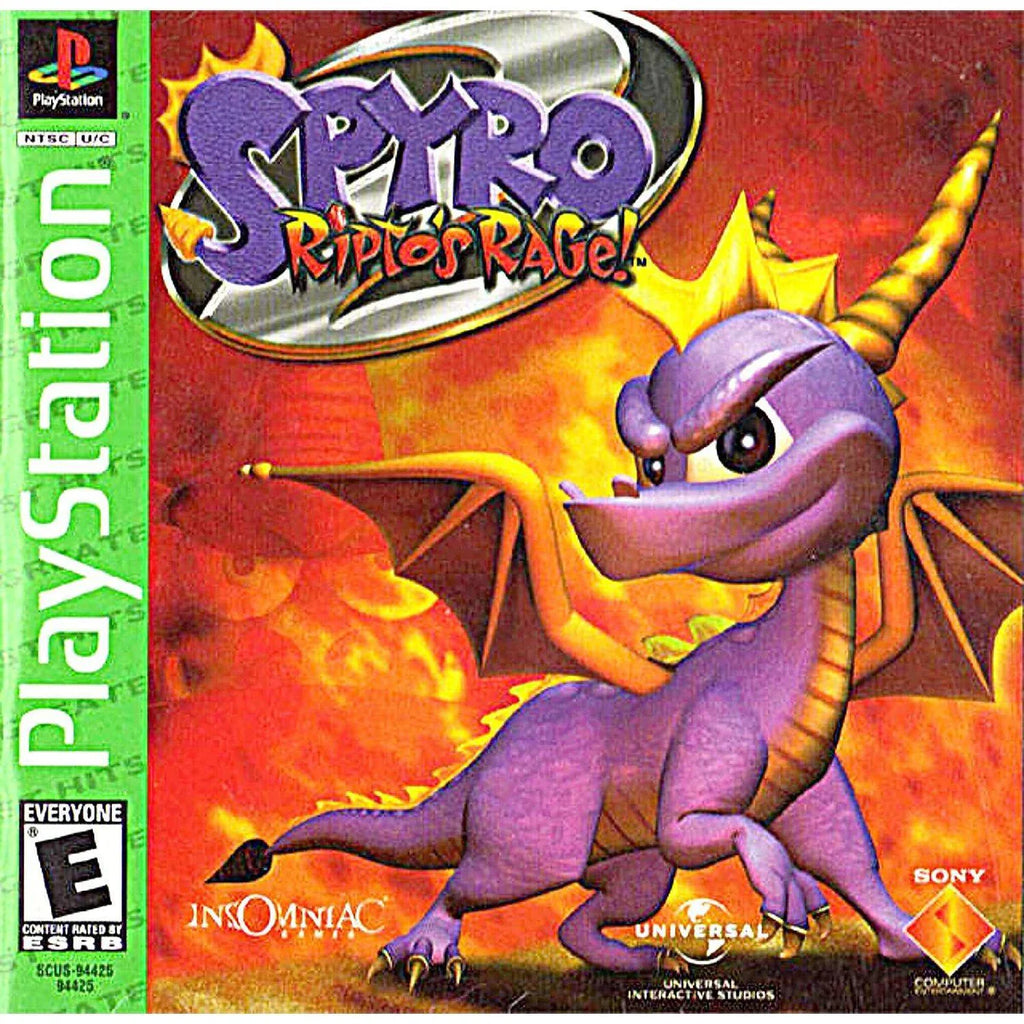Spyro 2: Ripto's Rage - PlayStation (PS1)