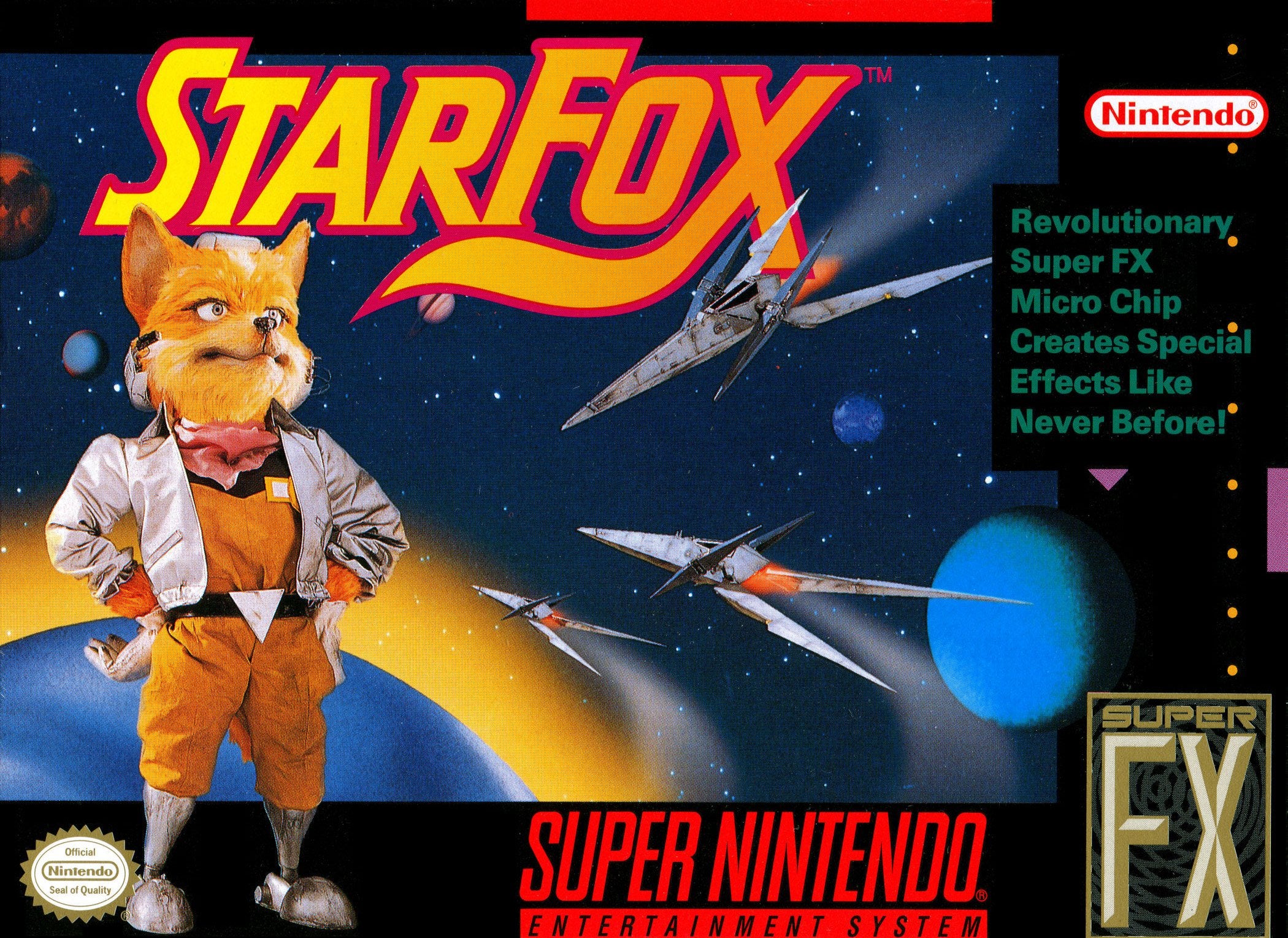 Star Fox - Super Nintendo (SNES)