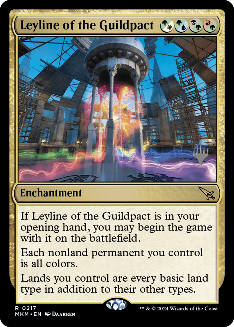 Leyline of the Guildpact (PPMKM-217P) - Murders at Karlov Manor Promos