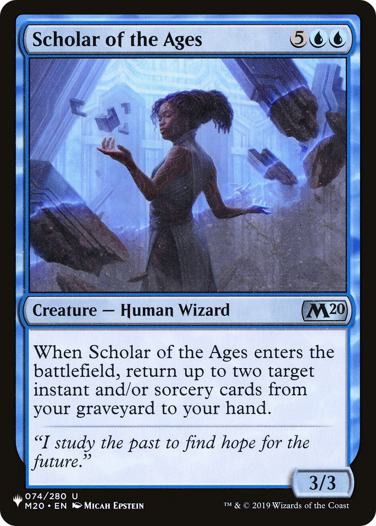 Scholar of the Ages (LIST-074/280) - The List