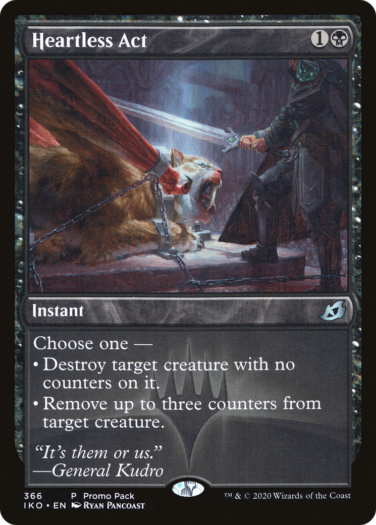 Heartless Act (PPIKO-366) - Ikoria: Lair of Behemoths Foil
