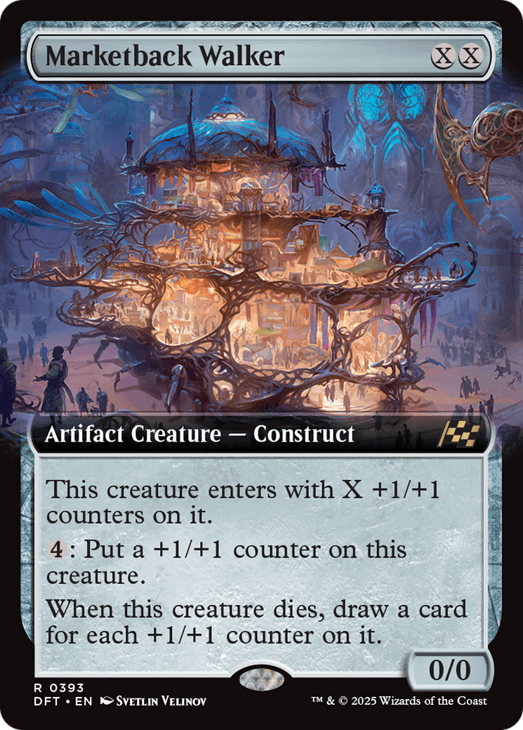Marketback Walker (DFT-393) - Aetherdrift: (Extended Art)