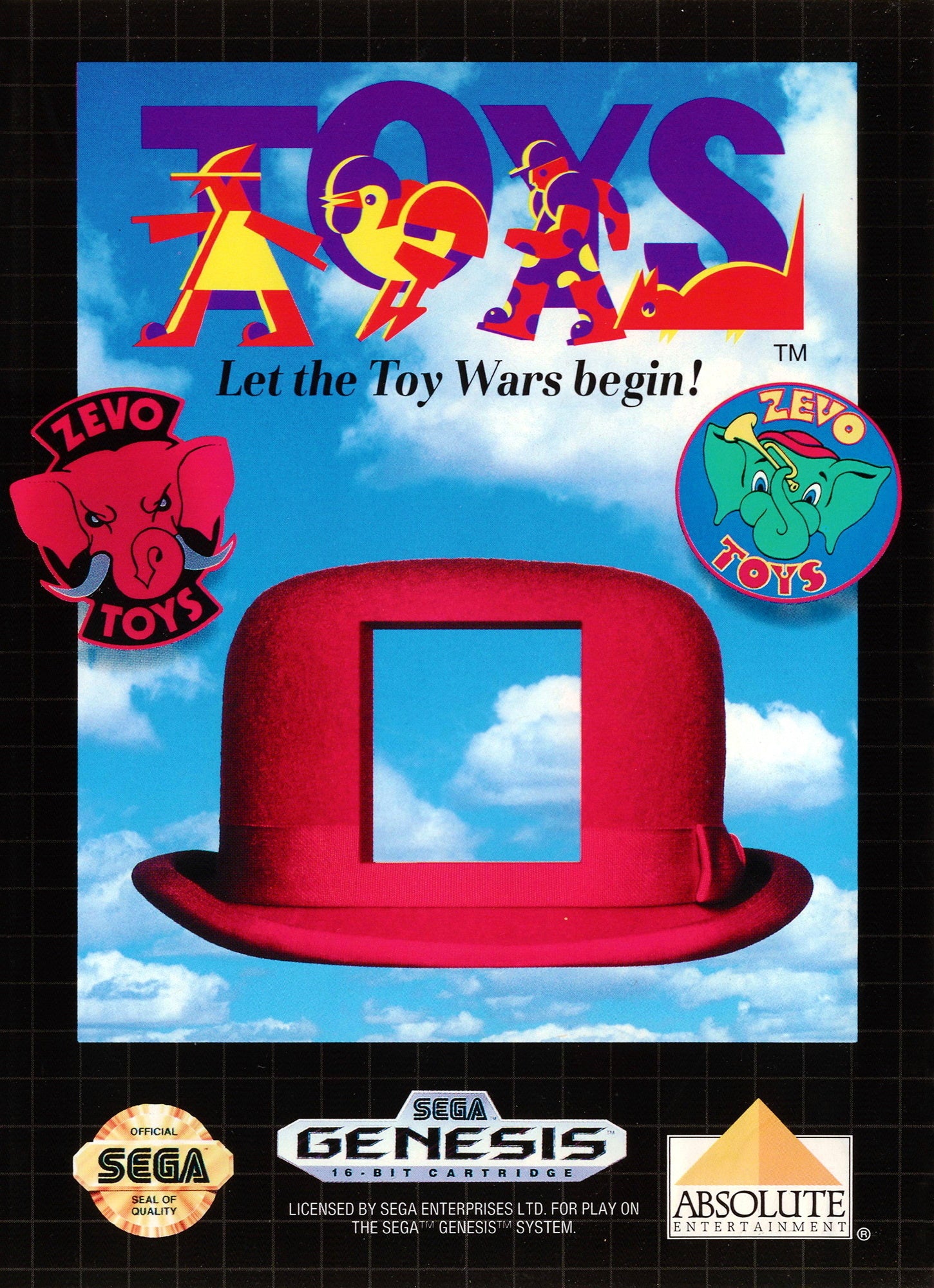 Toys: Let the Toy Wars Begin! - Sega Genesis