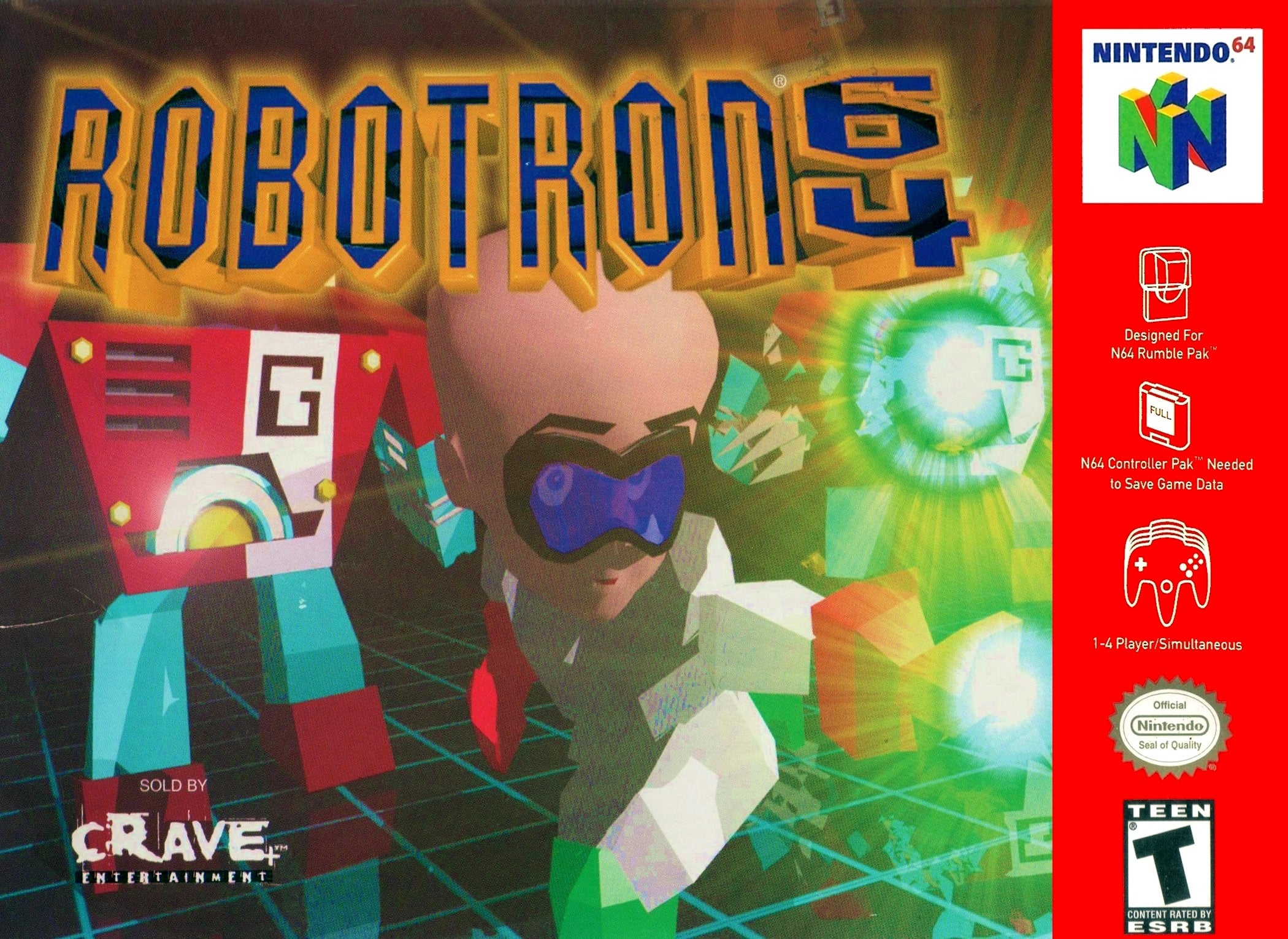 Robotron 64 - Nintendo 64 (N64)