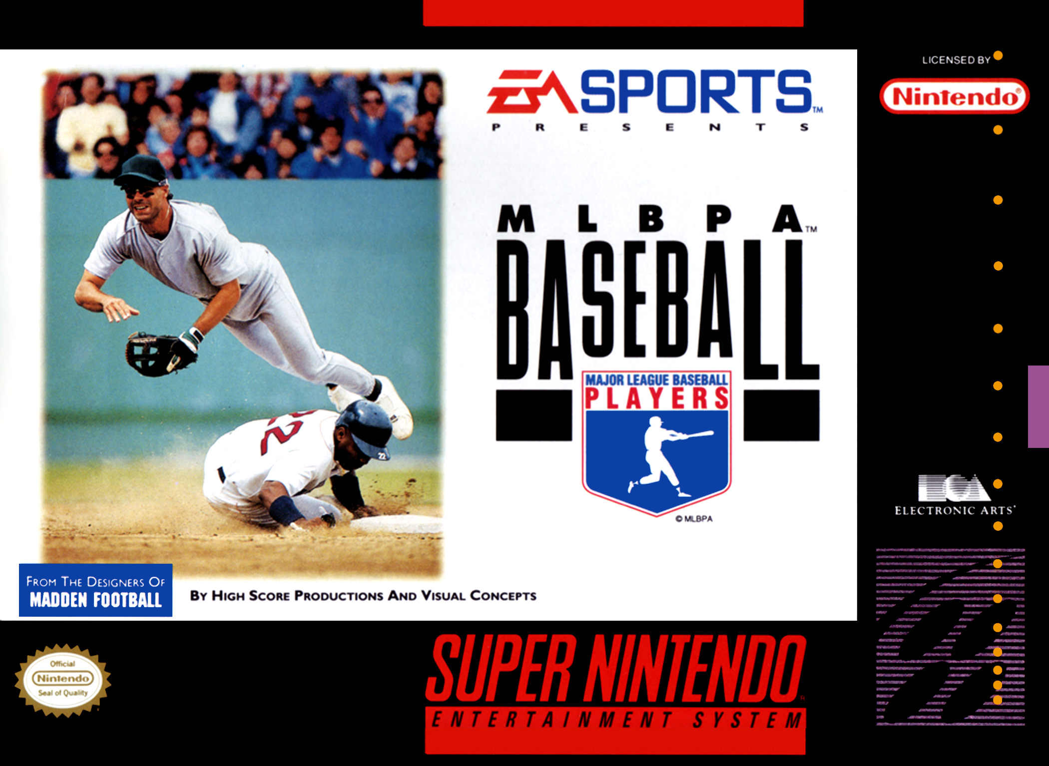 MLBPA Baseball - Super Nintendo (SNES)