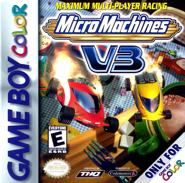 Micro Machines V3 - Game Boy Color (GBC)