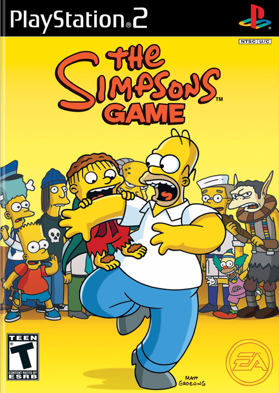 The Simpsons Game - PlayStation 2 (PS2)