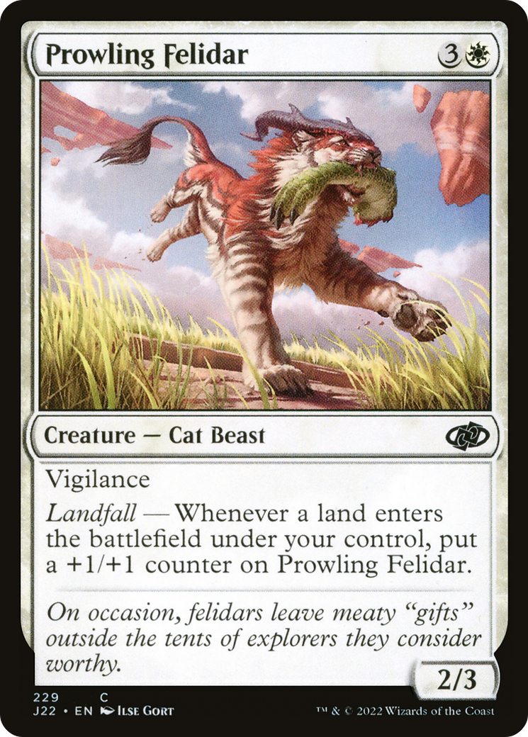 Prowling Felidar (J22-229) - Jumpstart 2022