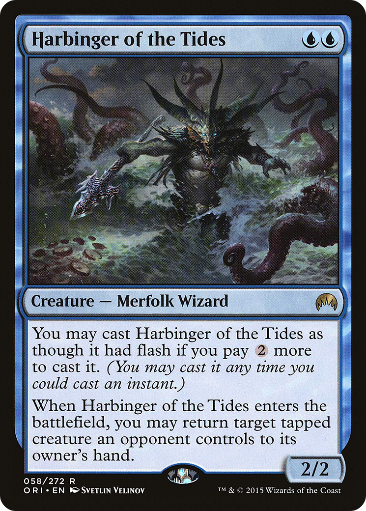 Harbinger of the Tides (ORI-058) - Magic Origins Foil