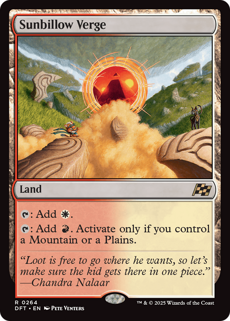 Sunbillow Verge (DFT-264) - Aetherdrift
