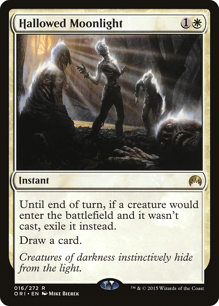 Hallowed Moonlight (ORI-016) - Magic Origins