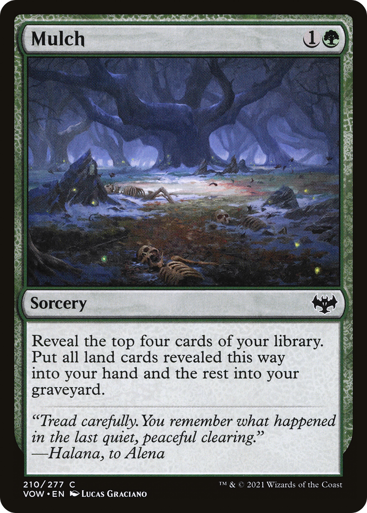 Mulch (VOW-210) - Innistrad: Crimson Vow Foil