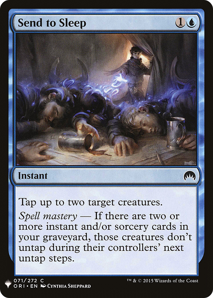Send to Sleep (LIST-071) - The List