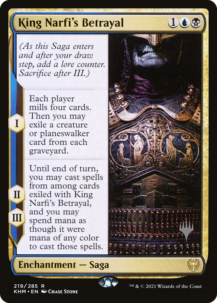 King Narfi's Betrayal (PPKHM-219) - Kaldheim Promos