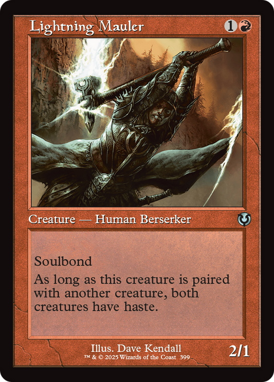 Lightning Mauler (Retro Frame) (INR-399) - Innistrad Remastered