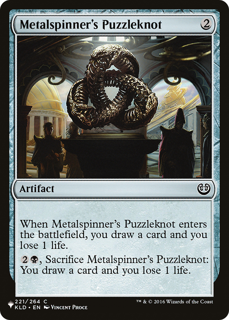Metalspinner's Puzzleknot (LIST-221/264) - The List