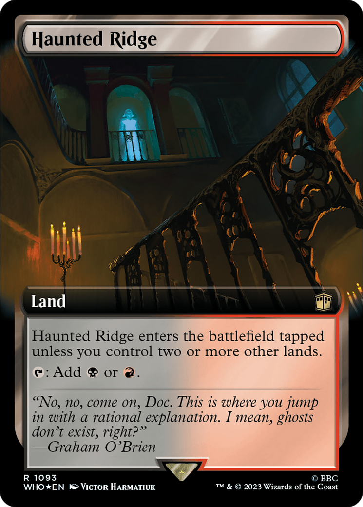 Haunted Ridge (WHO-1093) - Doctor Who: (Extended Art) Foil